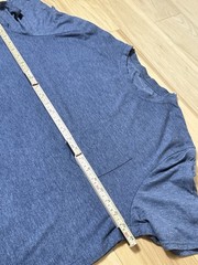 Men’s Post Shoulder Surgery Shirt Rotator Cuff Surgery Shirt Snap Tearaway Sz L