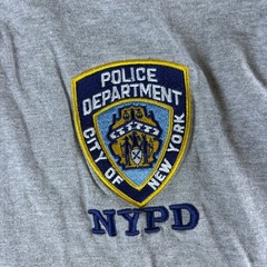 NYPD Police Department New York City Graphic T-Shirt Gray XL Torkia 2006
