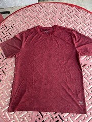 Everlast Greatness Within EverDri Workout T-shirt Burgundy Tee New w/o Tags