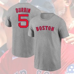 NEW ITEM! Caleb Durbin #5 Boston Red Sox 2026 Name & Number Fastship For Fans