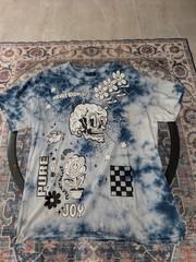 Alab Never Grow Up Tie Dye Tee Shirt Pre Owned Excellent