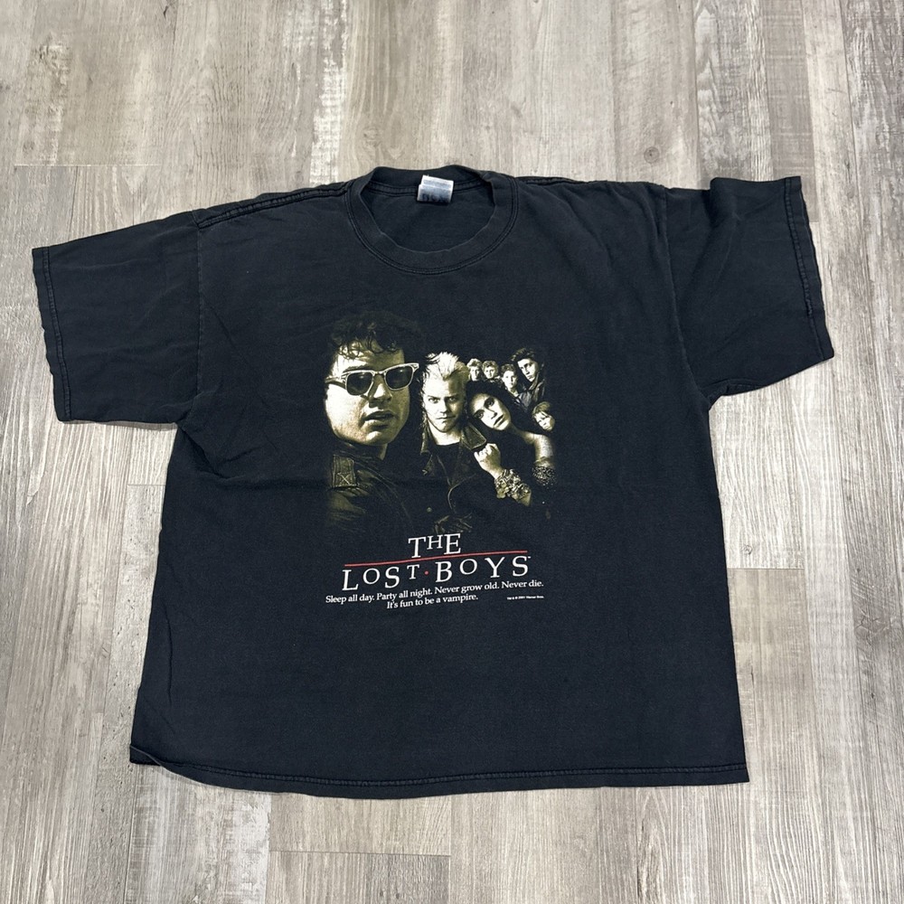 Vintage The Lost Boys Horror Movie Promo T-Shirt Size XL