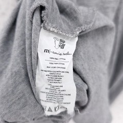 TRAVIS MATHEW Graphic 100% Pima Cotton Crewneck T-Shirt Heather Gray Mens MEDIUM