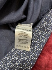 GUIDE LONDON Premium Range British Design Stretch Fabric Button Shirt Lg Great!