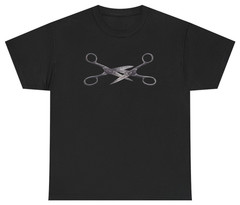 Crossed Scissors Tee, Sapphic Humor Shirt | Unethical Threads