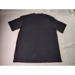 H&M Blue Forever MMXXIV Loose Fit Black Polaroid Graphic T-Shirt Mens US S Small