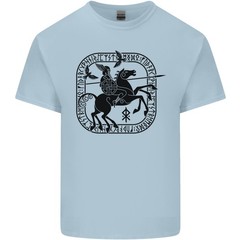 Odin Wotan Vikings Valhalla Norse Mythology Mens Light Cotton T-Shirt