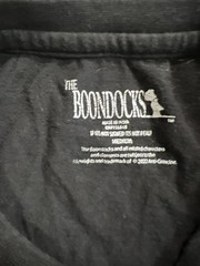 The Boondocks T-Shirt Mens Medium Adult Swim Graphic Tee Black Anime Cartoon