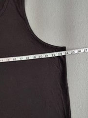 Basic Editions Tank Top Shirt Mens XL Black Sleeveless 100% Cotton Casual