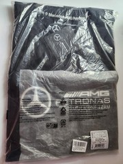 Mercedes-AMG PETRONAS 2024 Mens Large Logo T-Shirt – Black