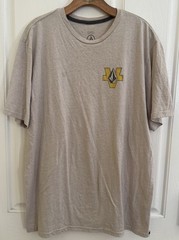 VOLCOM IRRATIONAL CIRCLE True To This Men’s Ivory Heather T Shirt Size XL