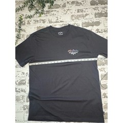 Billabong Charcoal Black Short-Sleeve Mountain Graphic Tee Size M