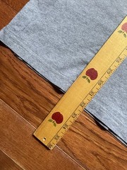 Duluth Trading Co Shirt Mens XL Longtail Pocket Crewneck Gray Cotton Tee