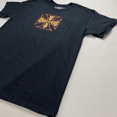 West Coast Choppers Cobra Graphic Logo Men’s Crew Neck Black T-Shirt Sizes Vary