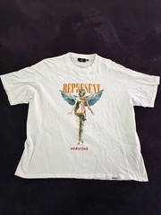 REPRESENT REBORN T-SHiRT -SiZE XL- iN FLAT WHiTE