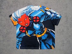 BAIT x MARVEL Jim Lee Storm All-Over Print t-shirt sz XL _ x-men 97 comic