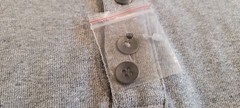 Apt 9 Premier Flex Grey LS Henley Sz XXL NWT
