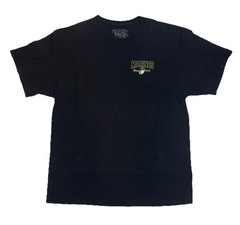 Black Ink Design USMC Semper Fidelis For Honor Tee Graphic Print Mens Size XL