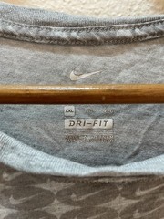 Nike The Nike Tee Men’s Size 2XL T-shirt Dark Grey Yellow Swoosh