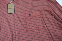 G.H. BASS & CO. New Men’s Pullover Crew Neck Long Sleeve Shirt Orange XXL