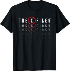 The X-files Logo Black Cotton T-Shirt Full size S-5XL BS947