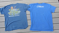 2 Hangout Festival 2014 Gulf Shores Alabama Ocean Blue Large Crew T-Shirt Koozie
