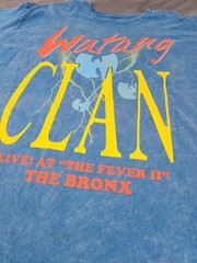 Wu-Tang Clan Live at “The Fever II” Hip-Hop Tee Vintage Wash Men’s Size L NWOT