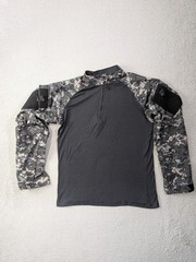 Tru-Spec Combat Shirt Mens Large Regular Urban Digital Camo Cordura 1/4 Zip