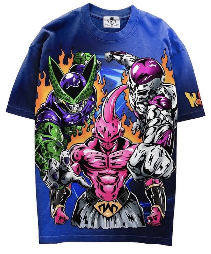 Warren Lotas Dragon Ball Z Villains T Shirt XL RARE DSWT In Packaging