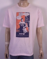 vintage EUC Stanley Chin 06’s T-Shirt Pop Art Admiral Cheng Ho SZ XL