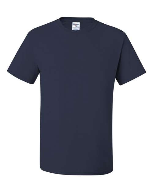 Jerzees T-Shirt Size L Navy Adult DRI-POWER ACTIVE Stylish