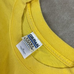 Vintage Diablo Paintball T-Shirt Men Sz XL Y2K Graphic Crew Yellow Short Sleeve