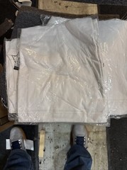 4 Pieces 4xL White V-neck, Good Quality Individually Wrapped
