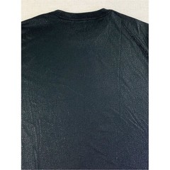 Marvel Black Short Sleeve Tee with Smoky Punisher Skull shiny textured fabric