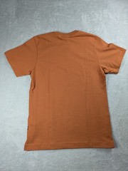 G-Star RAW Center Logo T-Shirt XS Autumn Leaf Orange Loose Fit Organic Cotton