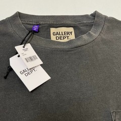 Gallery Dept Augi Sleeveless Tee Vintage Black Mens Small Pocket NWT