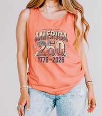 America Patriotic Comfort Tank Top