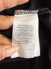 Polo Ralph Lauren Black Logo T-Shirt XL Red Spellout Graphic Tee