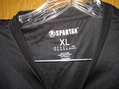 Men-Women Spartan Black Short Sleeve T Shirt Sz XL Spartan Brand 2018