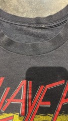 Rare Vintage 1990 Slayer Seasons In The Abyss Tour War Eagle Shirt Brokum group