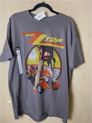 NWT- ZZ TOP Legs Hot Rod T-Shirt Classic Rock Band Gray