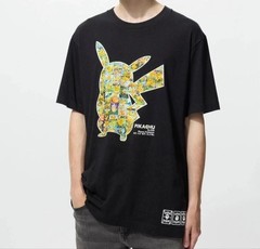 Pokemon Trading Card Game Pikachu Uniqlo T Shirt Size S USA Seller NEW