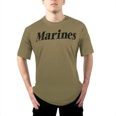 Men’s Officially Licensed MARINES AR 670-1 Coyote Brown T-Shirt