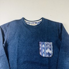 Burton Durable Goods Pullover LS Shirt Geometric Pattern Pocket Men’s Medium