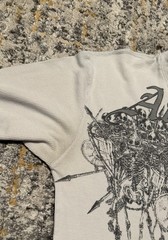 Y2K Avirex Grave House & Ghost Mountain Long Sleeve Thermal Skeleton Size Xl/2XL