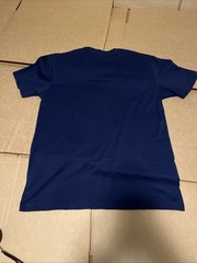 True Religion Metallic Silver Buddha Short sleeve Graphic T-shirt Men’s Med Blue