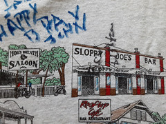 Bars of Key West Florida T Shirt Adult L – Bartender Signed – Delta Pro Weights