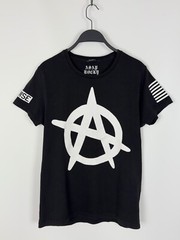 ASAP Rocky 06 Anarchy Graphic T-Shirt Mens Black Size S ASAP Mob Flacko