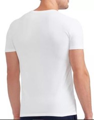 3 GENUINE POLO RALPH LAUREN MENS 1XL TO 6XL BIG&TALL WHITE COTTON CREW T-SHIRTS