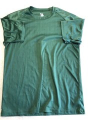 Badger Activewear T-Shirt Men’s Large Forest Green Sport Casual Tee
